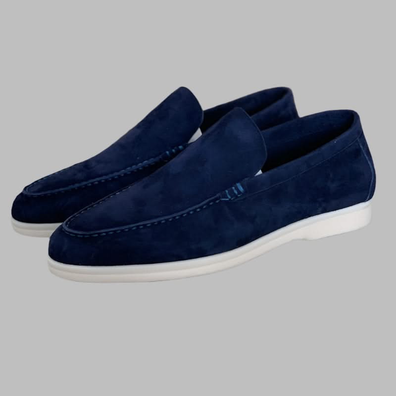 Classic Men's Suede Loafers Elegance