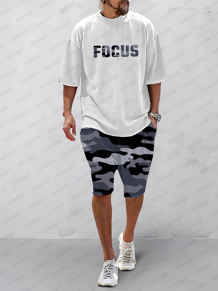 Camo Print Athleisure Set