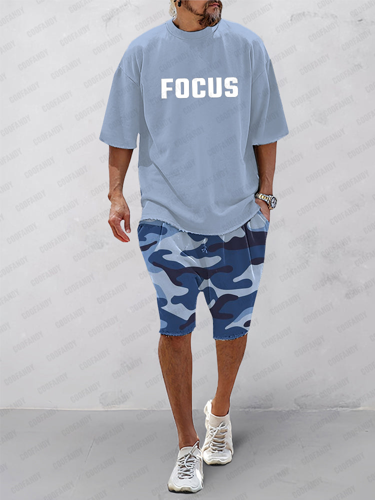 Camo Print Athleisure Set