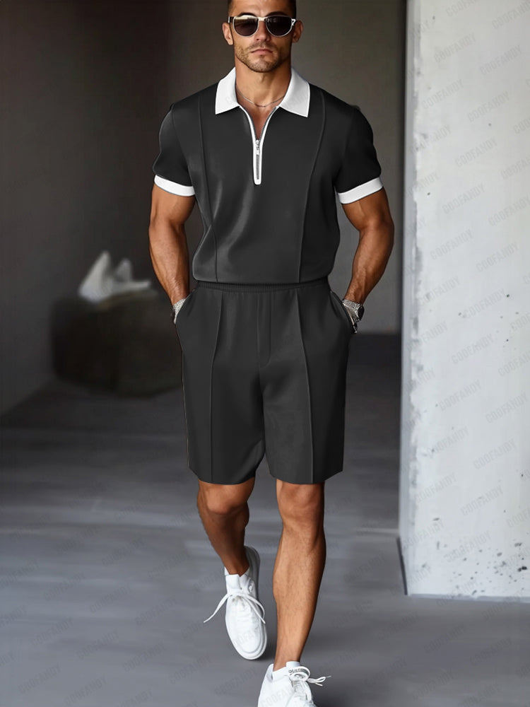 Contemporary Casual Two-Piece Outfit