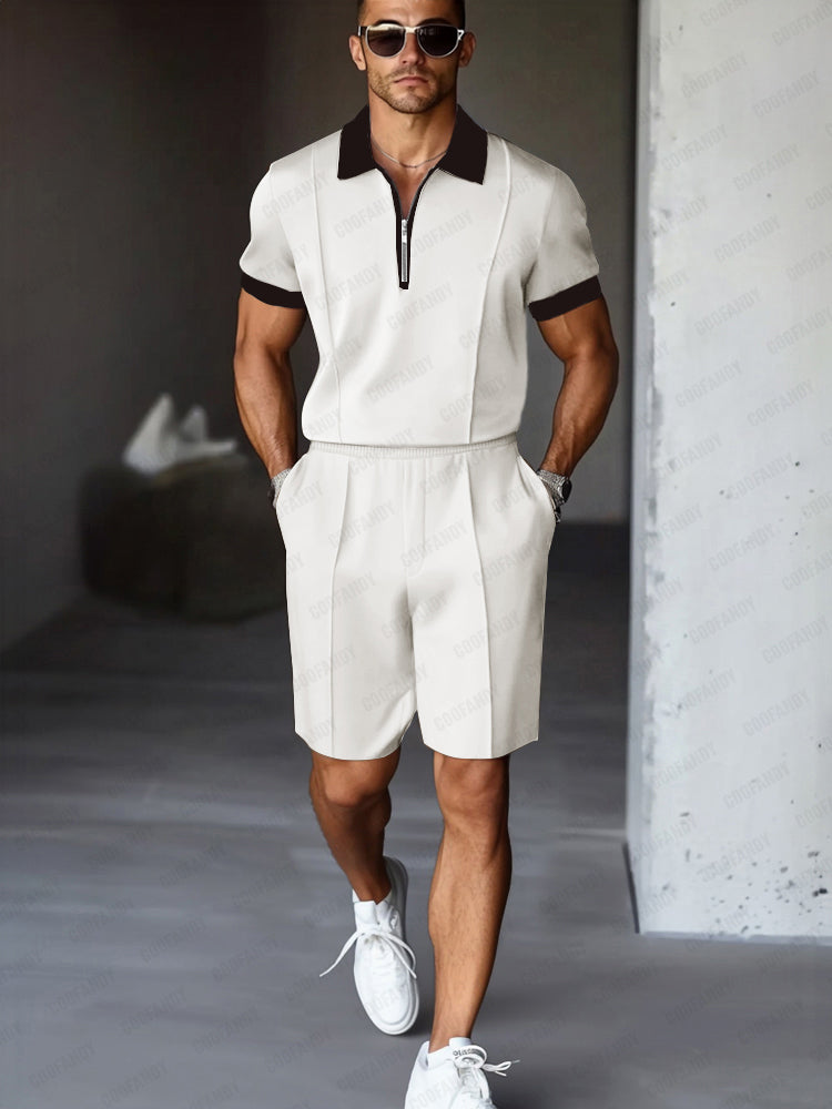 Contemporary Casual Two-Piece Outfit