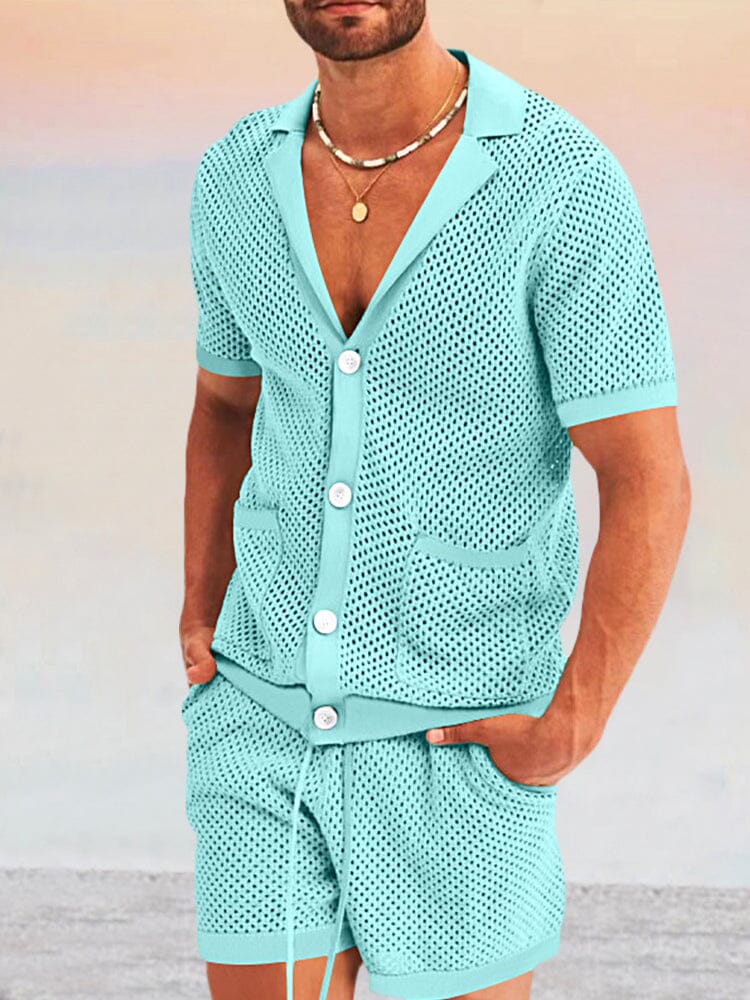 Breathable Mesh Casual Outfit
