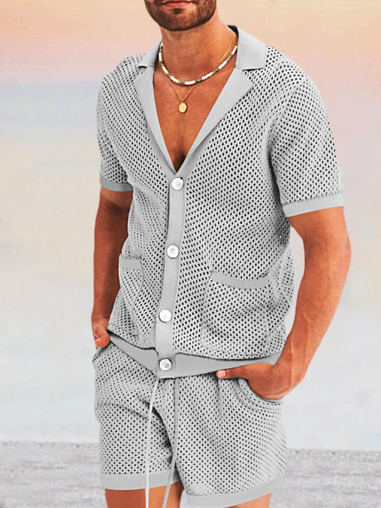 Breathable Mesh Casual Outfit