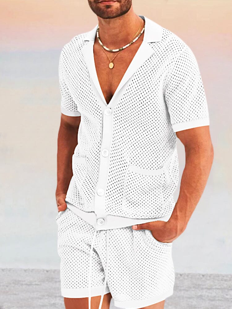 Breathable Mesh Casual Outfit