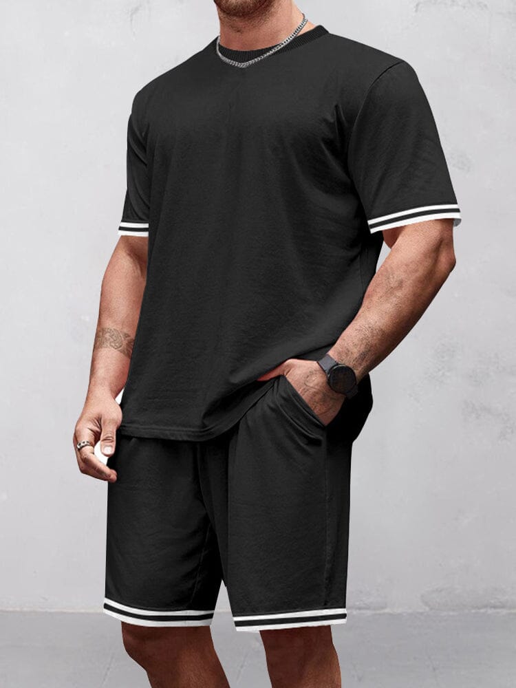 Casual Two-Piece Tracksuit Set