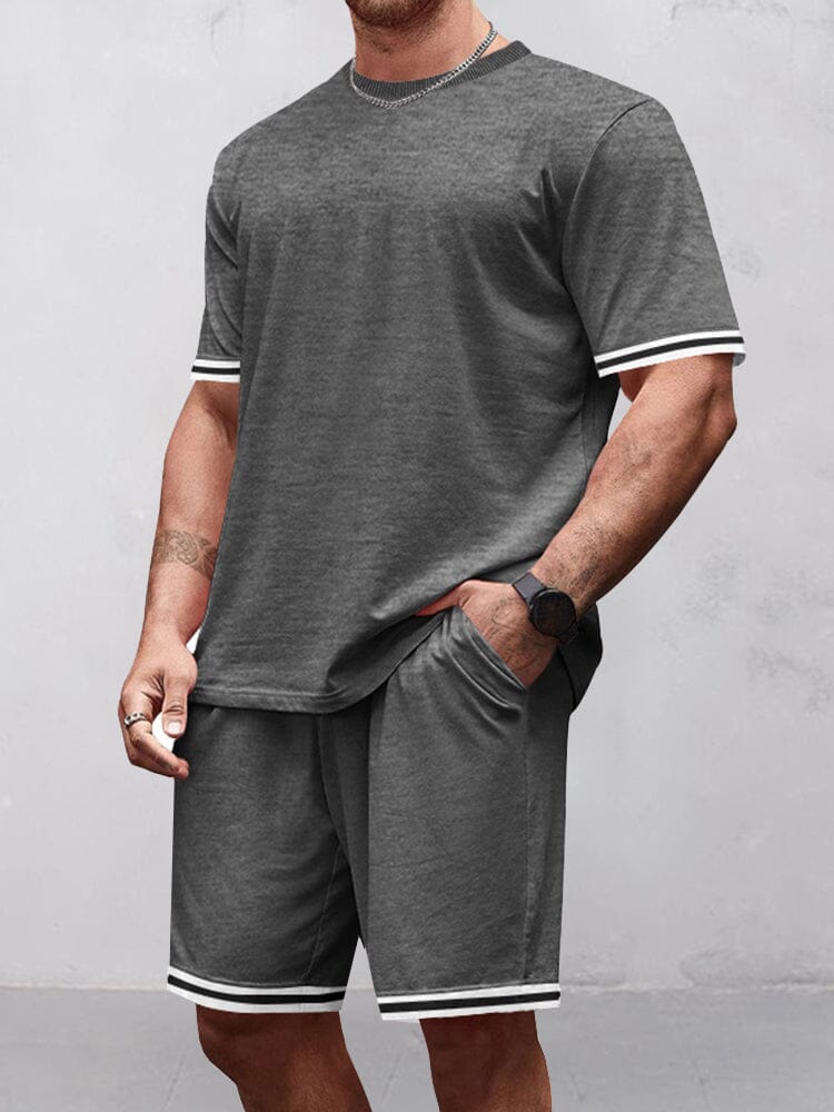 Casual Two-Piece Tracksuit Set