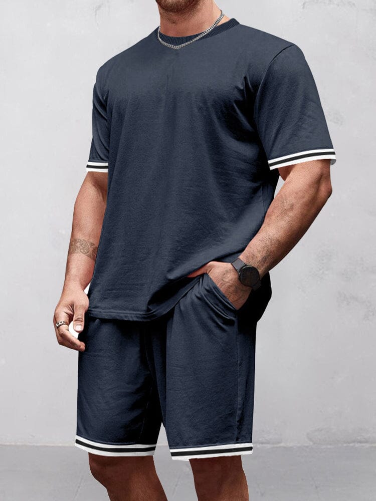 Casual Two-Piece Tracksuit Set