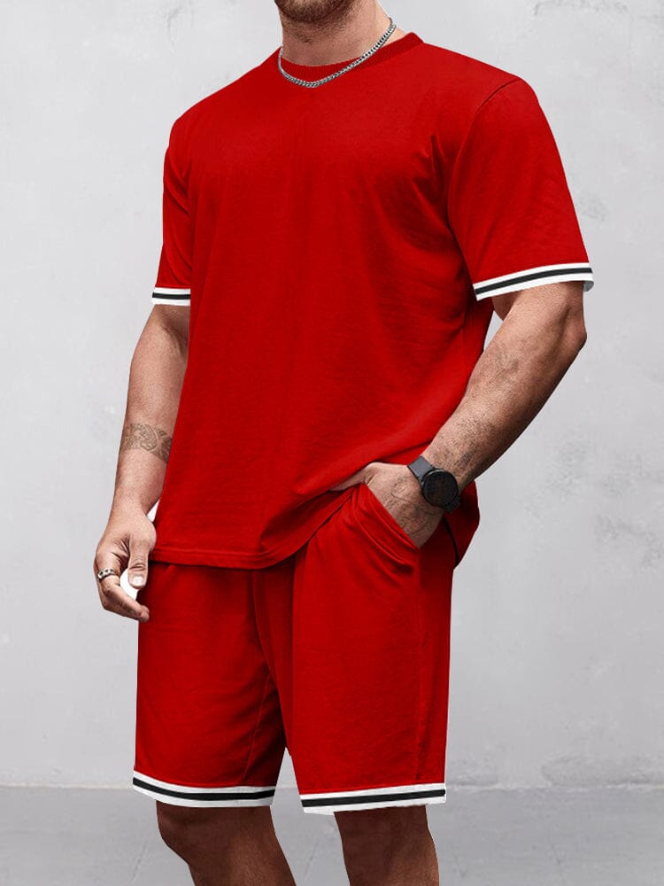 Casual Two-Piece Tracksuit Set