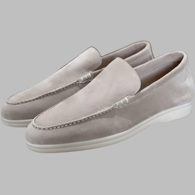 Classic Men's Suede Loafers Elegance