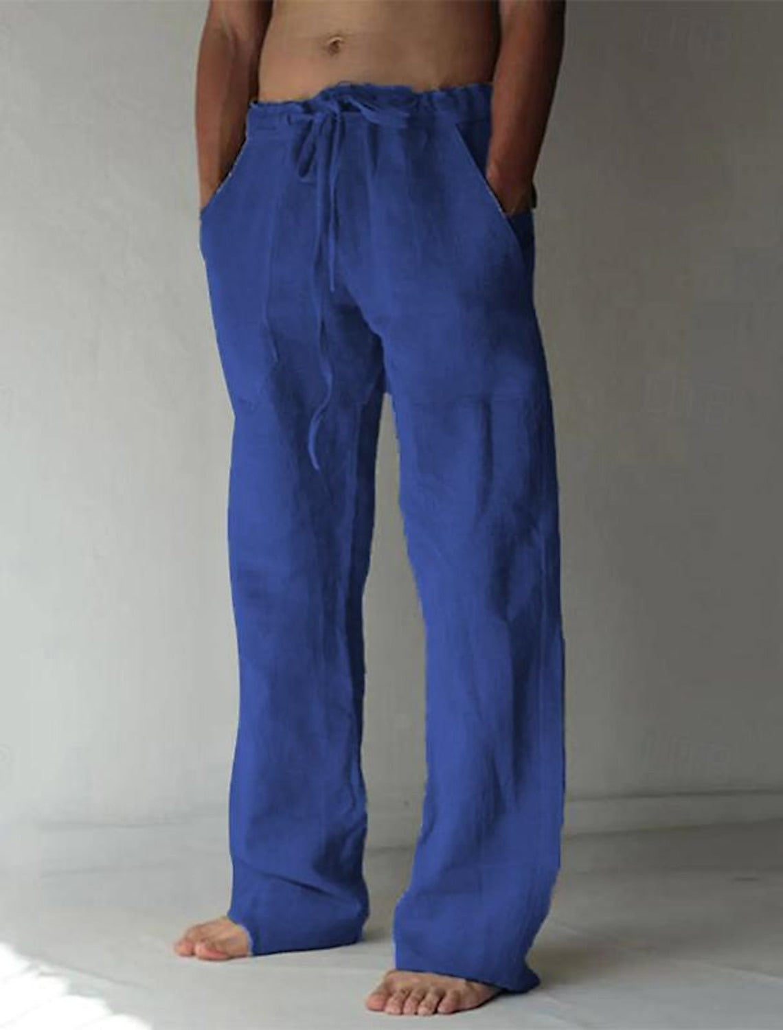 Casual Men's Linen Relaxed Pants