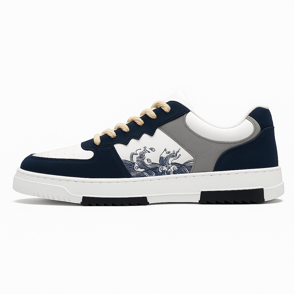 Urban Lace-Up Casual Sneakers