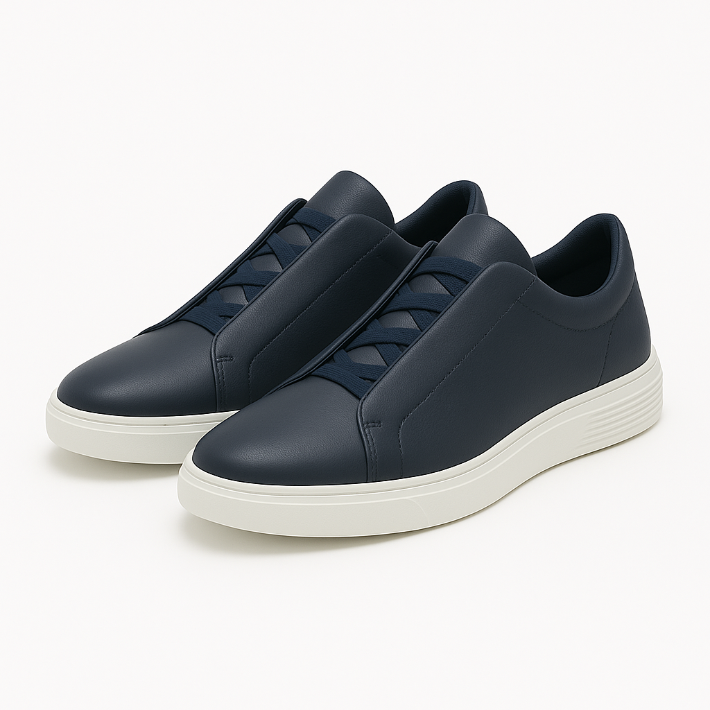 Genuine Leather Casual Sneakers