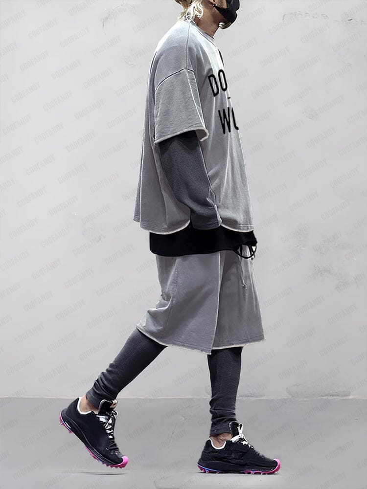 Printed Cotton Casual Tracksuit Set