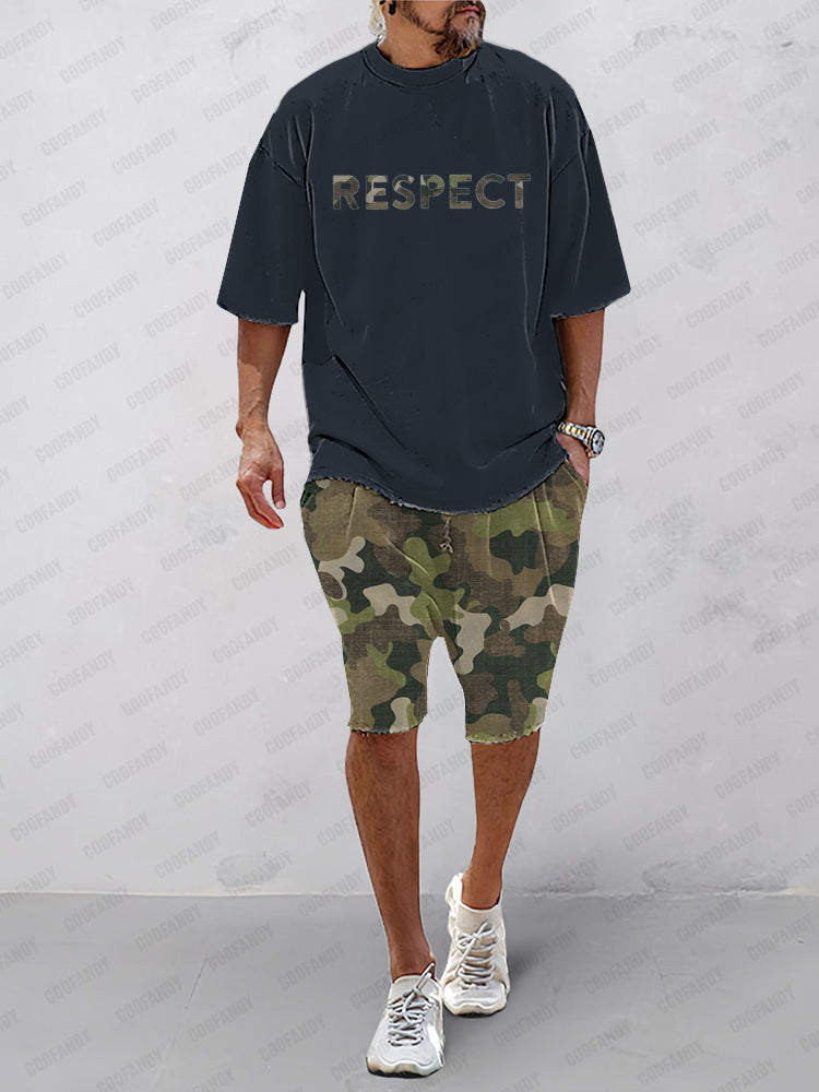 Camo Print Athleisure Set