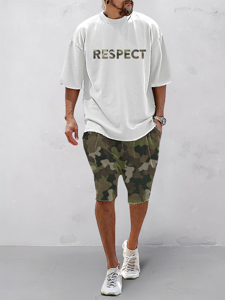 Camo Print Athleisure Set