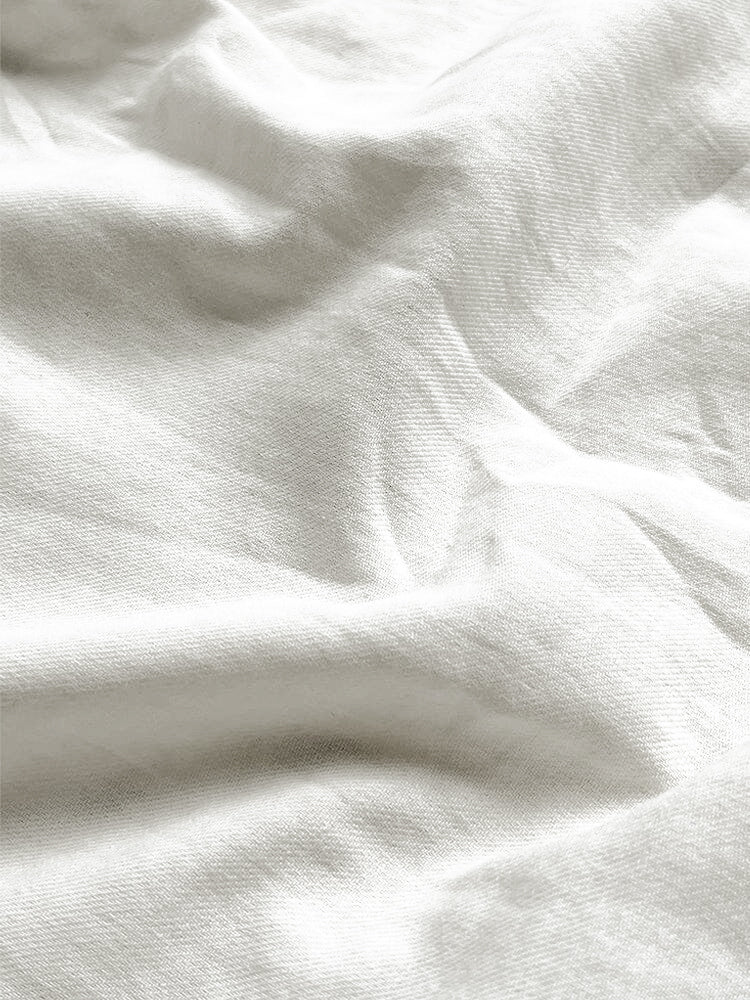 Casual Cotton Raw Edge Set