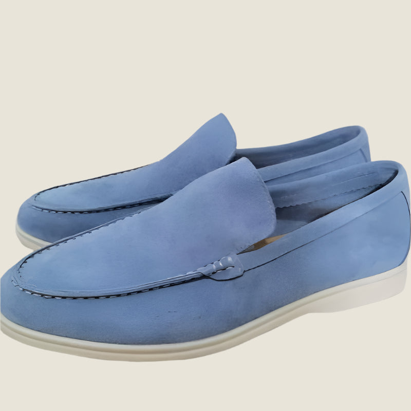 Classic Men's Suede Loafers Elegance