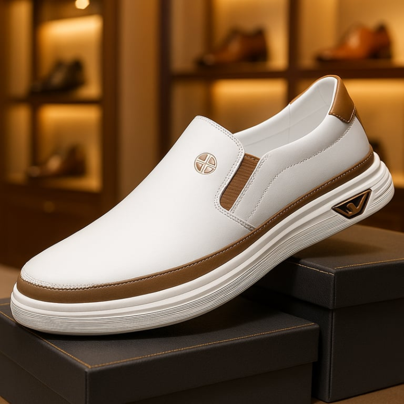 Elegant Men's Leather Loafers