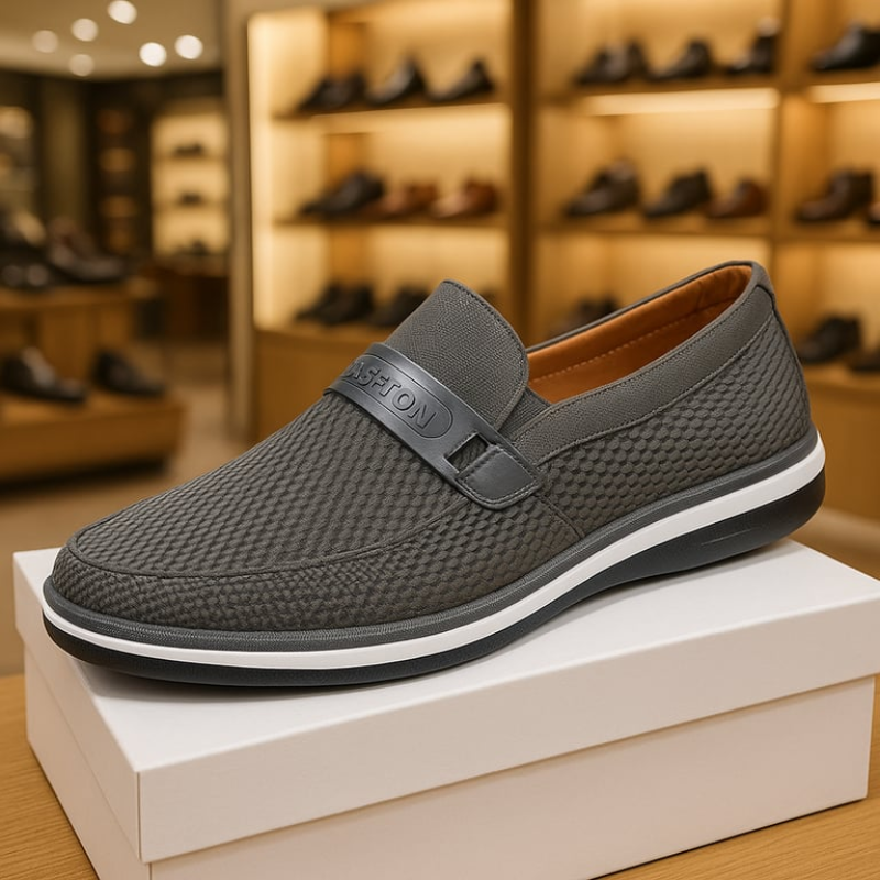 Men's Casual Mesh Slip-On Loafers