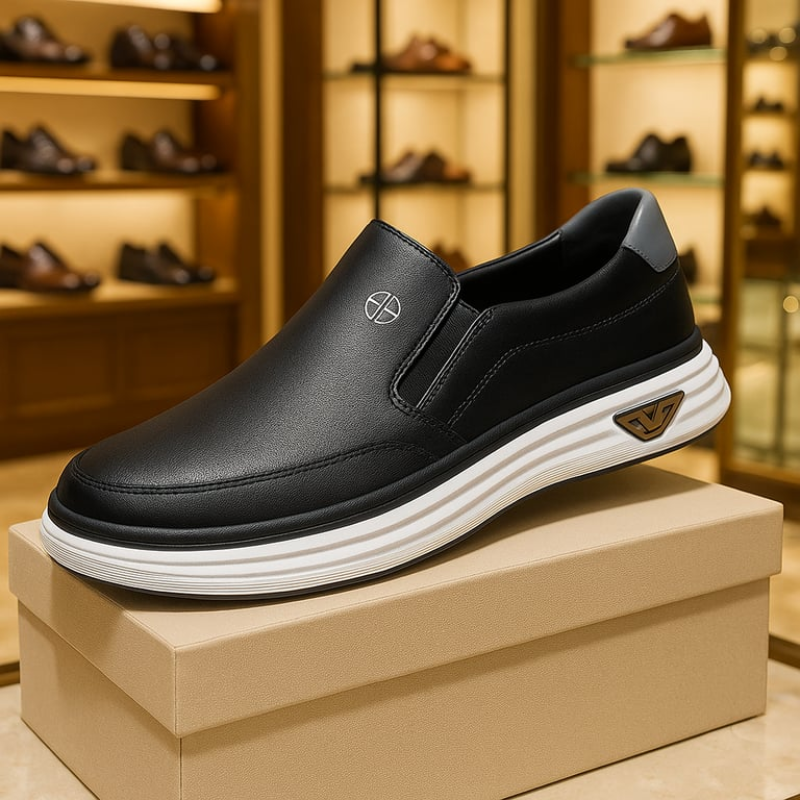 Elegant Men's Leather Loafers